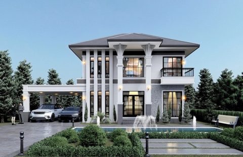 แบบบ้าน 𝗕𝗘 𝗥𝗜𝗖𝗛